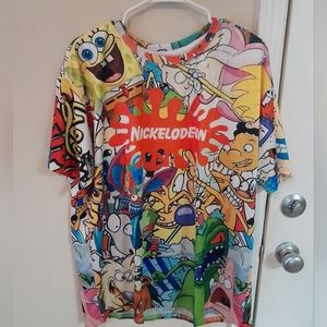 Nickelodeon 90's Cartoon Mashup Size XL